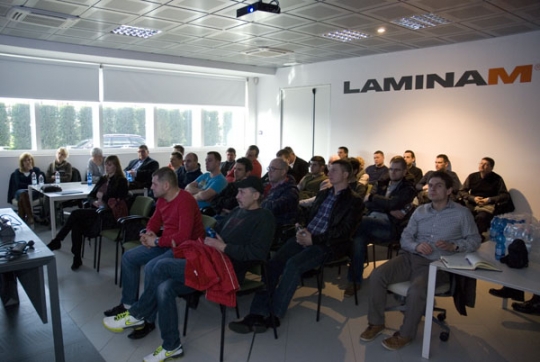 Wizyta w fabryce Laminam [Galeria]